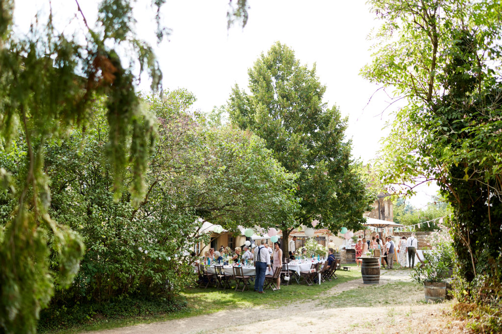 Hochzeit im Freien