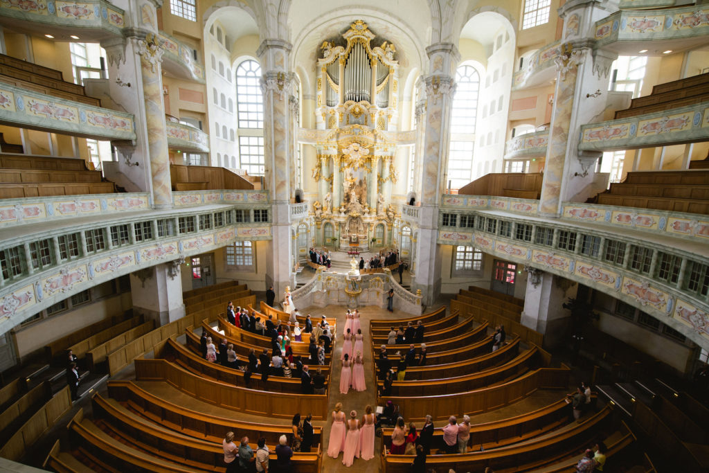 Erfahrung Trauung Frauenkirche Dresden