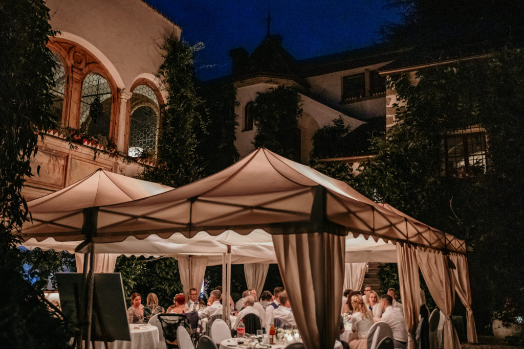 Hochzeit im Zelt