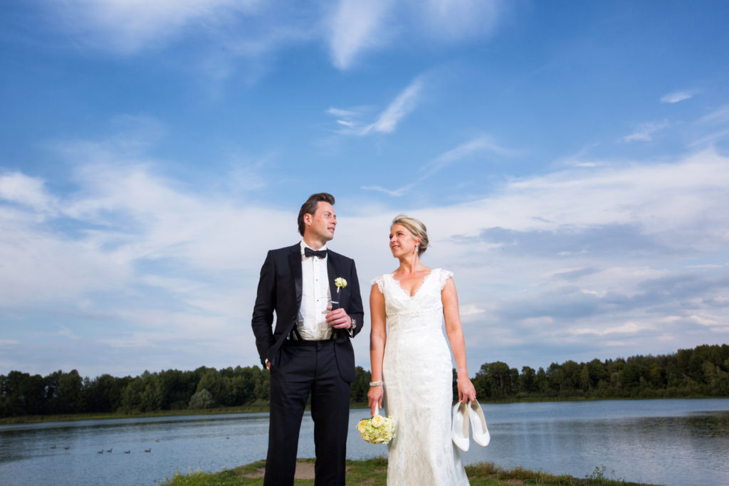 Hochzeit in Moritzburg am Wasser