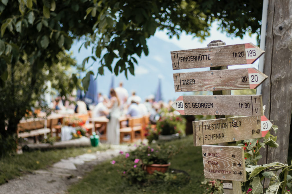 Hochzeit in den Bergen