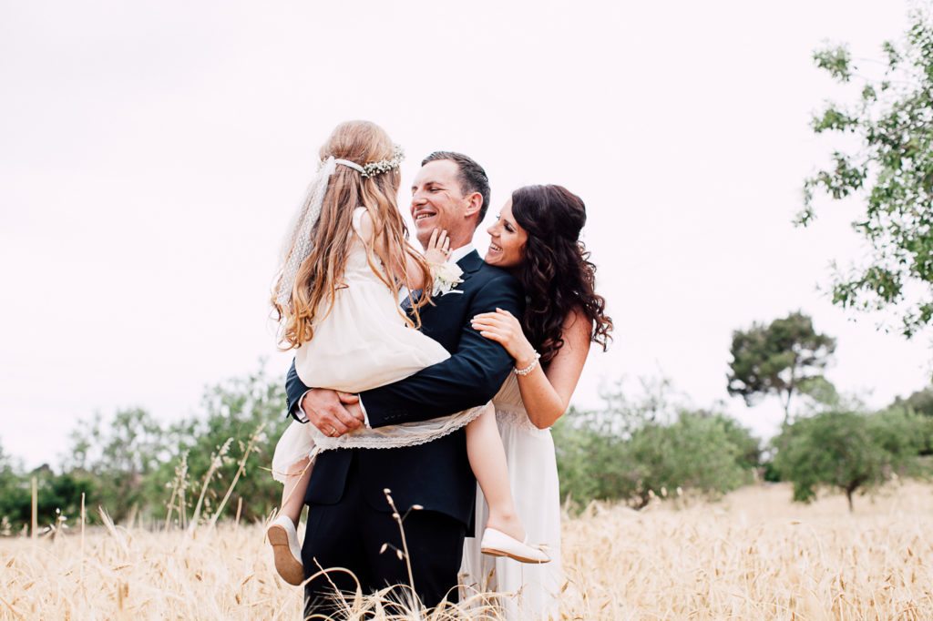 Hochzeit mit Kind auf Mallorca