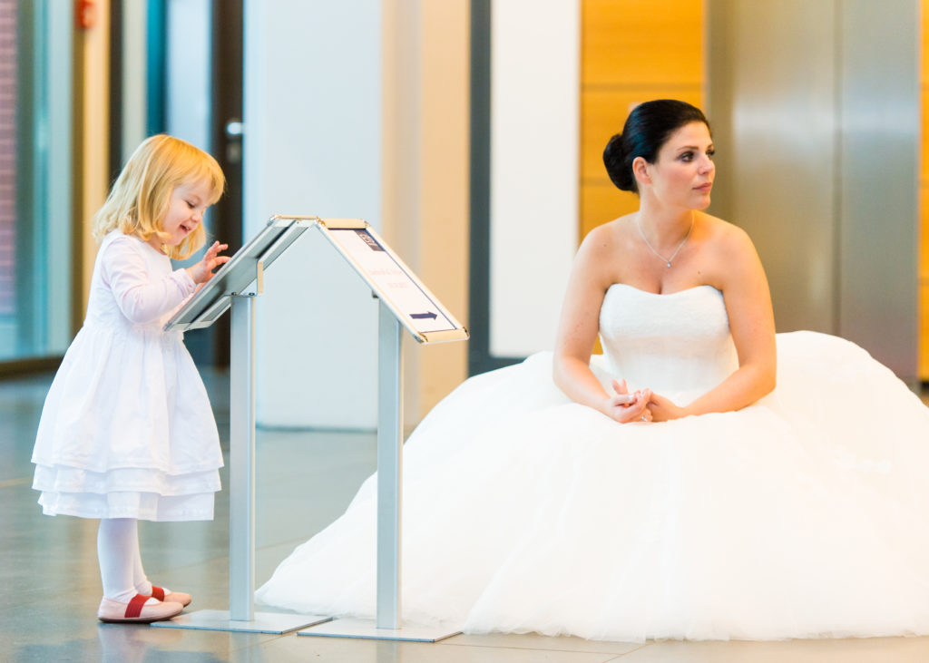 Hochzeit mit Kleinkind