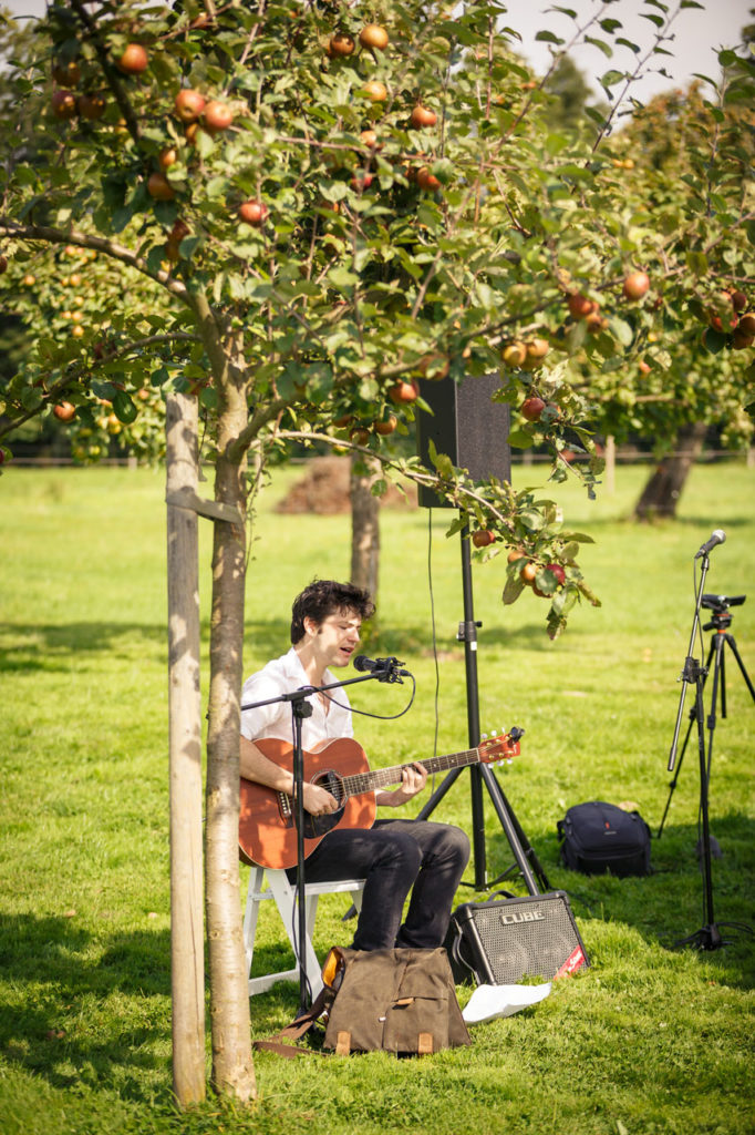 Livemusik Livemusiker Dresden outdoorwedding Gesang